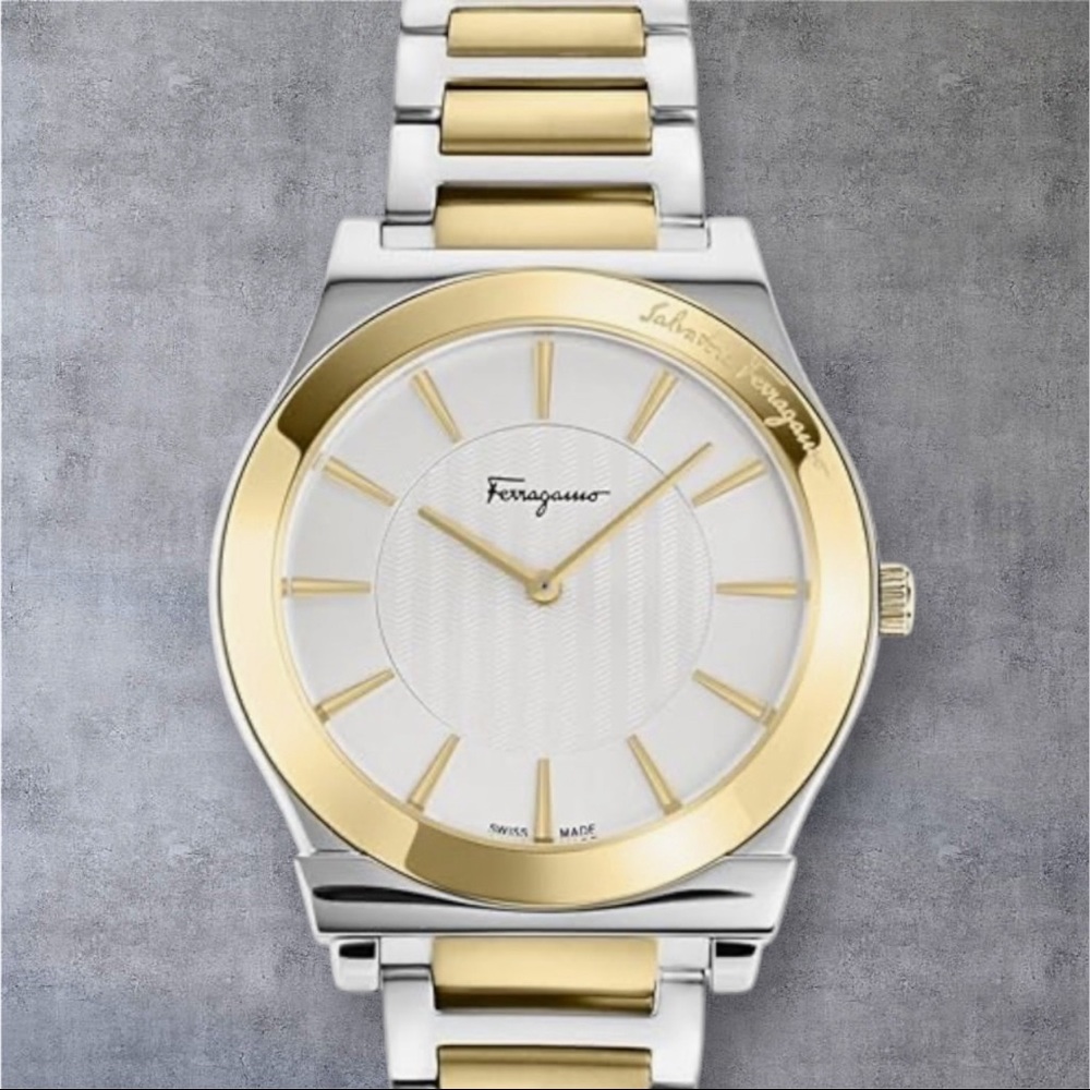 Salvatore Ferragamo slim collection men’s watch